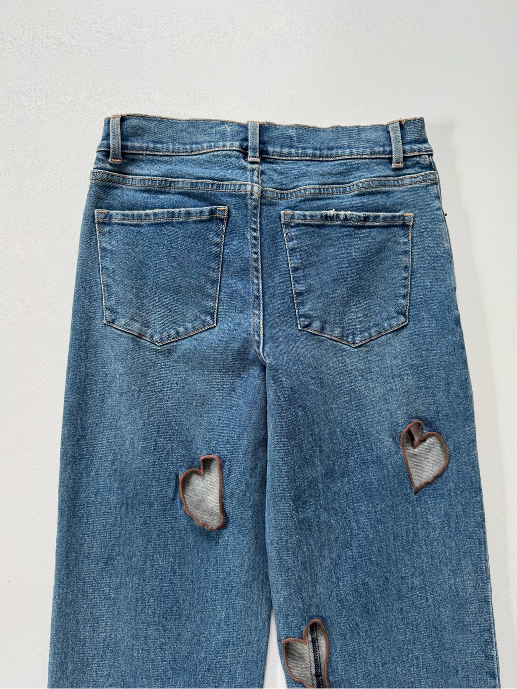 Stoned Immaculate X Free People Love Street Heart Cutout Jeans | Nwt — image 6 of 8